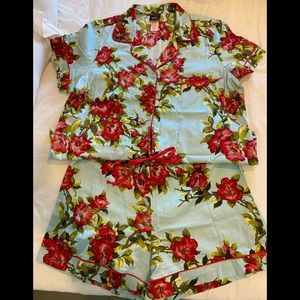 NWOT BEDHEAD Floral🌺🌺 PJ short set 1X
